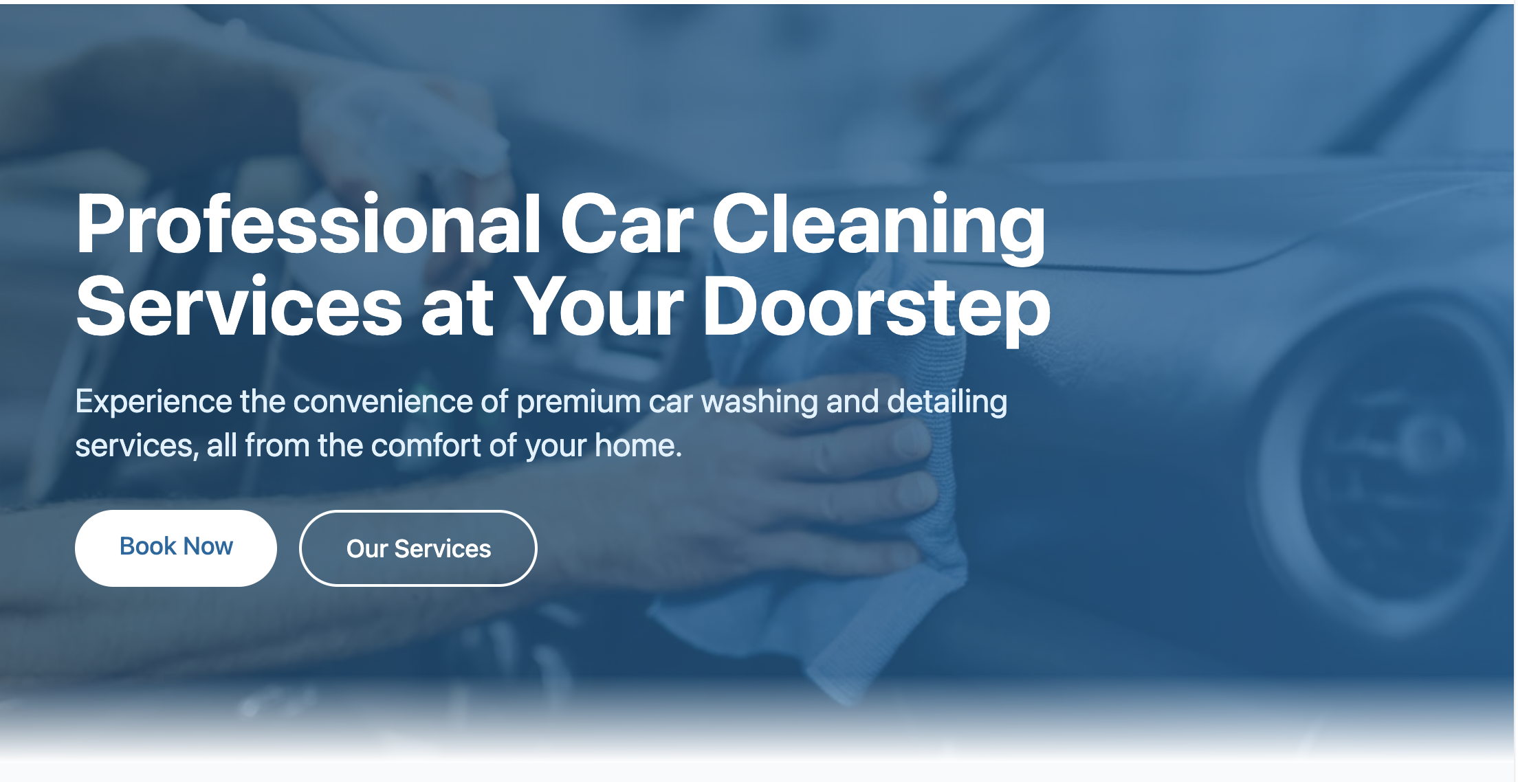 ZoomWash Booking Platform